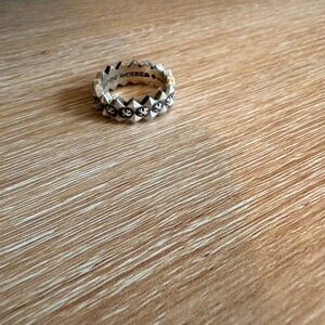 Chrome Hearts Silver Star Ring